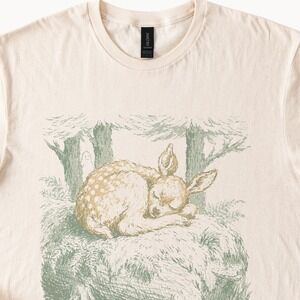 Sleeping Fawn Vintage Style Boho Tee